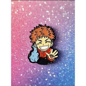 JuJu Kaisen Yuji Enamel Pin Gamer Pin Kawaii Pin Gamer Girl Kaisen Fun Fandom